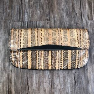 Vintage/snakeskin Clutch